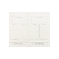 Lot de 3 agendas flexibles simples non datés - Bien-être (Réflexions, Objectifs, Gratitude)